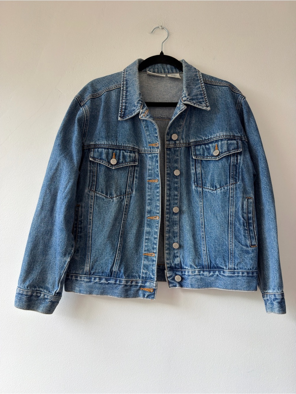 Billblass Jeans Blue Denim Jacket 100% cotton‎